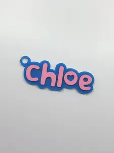 Acrylic Name Keychain