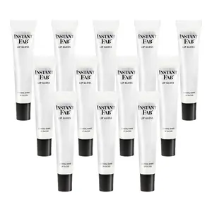 12pcs Instant Fab Crystal Shiny Clear Lip Gloss 14ml/ 0.47oz