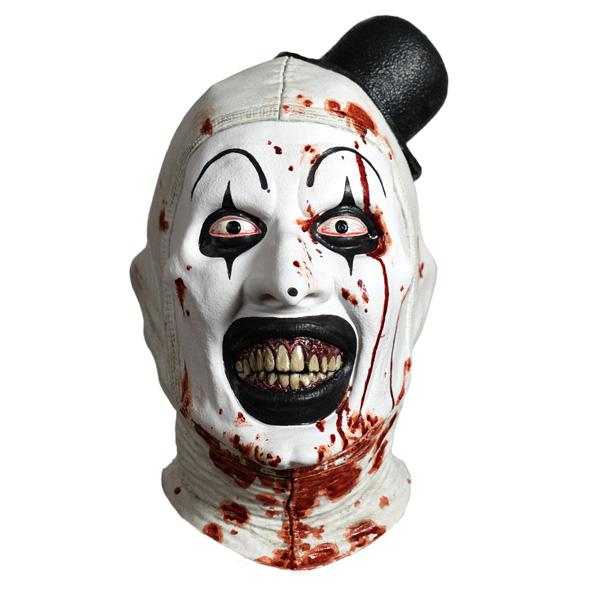 Tinsley Transfers Terrifier Deluxe Latex Mask - Art The Clown "Bloody Edition"