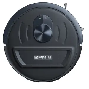 L20 Smart Laser Navigation Robot Vacuum Cleaner with 4000Pa Strong Suction, Automatic Carpet Boost Technology, Multi-Language Voice Prompt, Dustbin Detection Sensor, Mopping & Sweeping 2-in-1, Self-Charging Robotic Vacuum for Pet Hair and Hard Floors