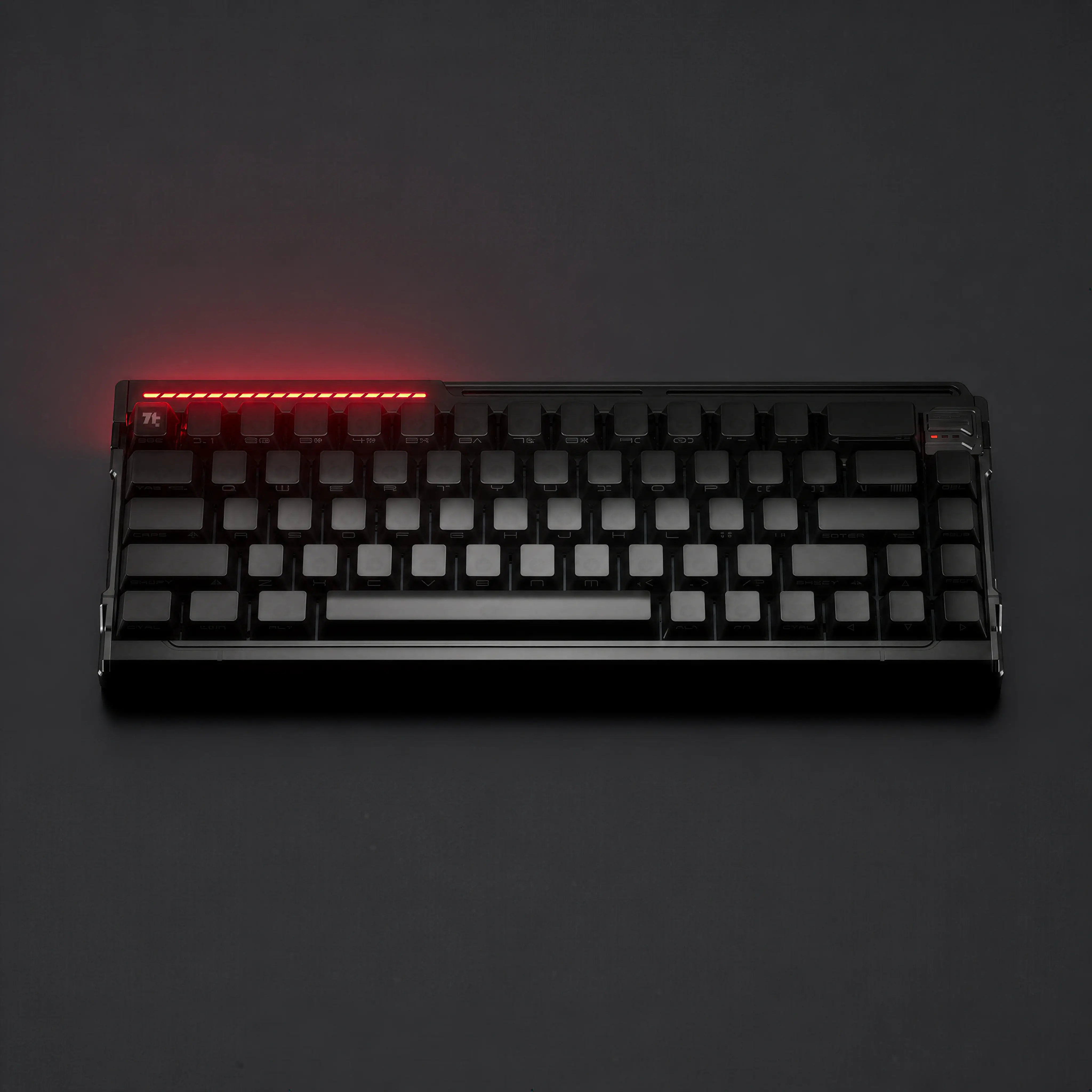 Ticktype NAJA68 Hall Effect Magnetic Gaming Keyboard, 8K Polling Rate, Rapid Trigger, Adjustable Actuation, Full Aluminum 68-Key Keyboard