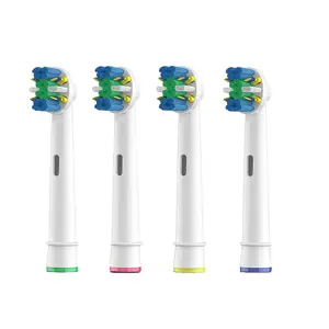 Toothbrush Heads Replacement, Replaceable Brush Heads, Toothbrush Heads Compatible with Oral-B Electric Toothbrush Pro 1000 Pro 3000 Pro 5000 Pro 7000 Vitality Floss Action, Personal Care Accessories