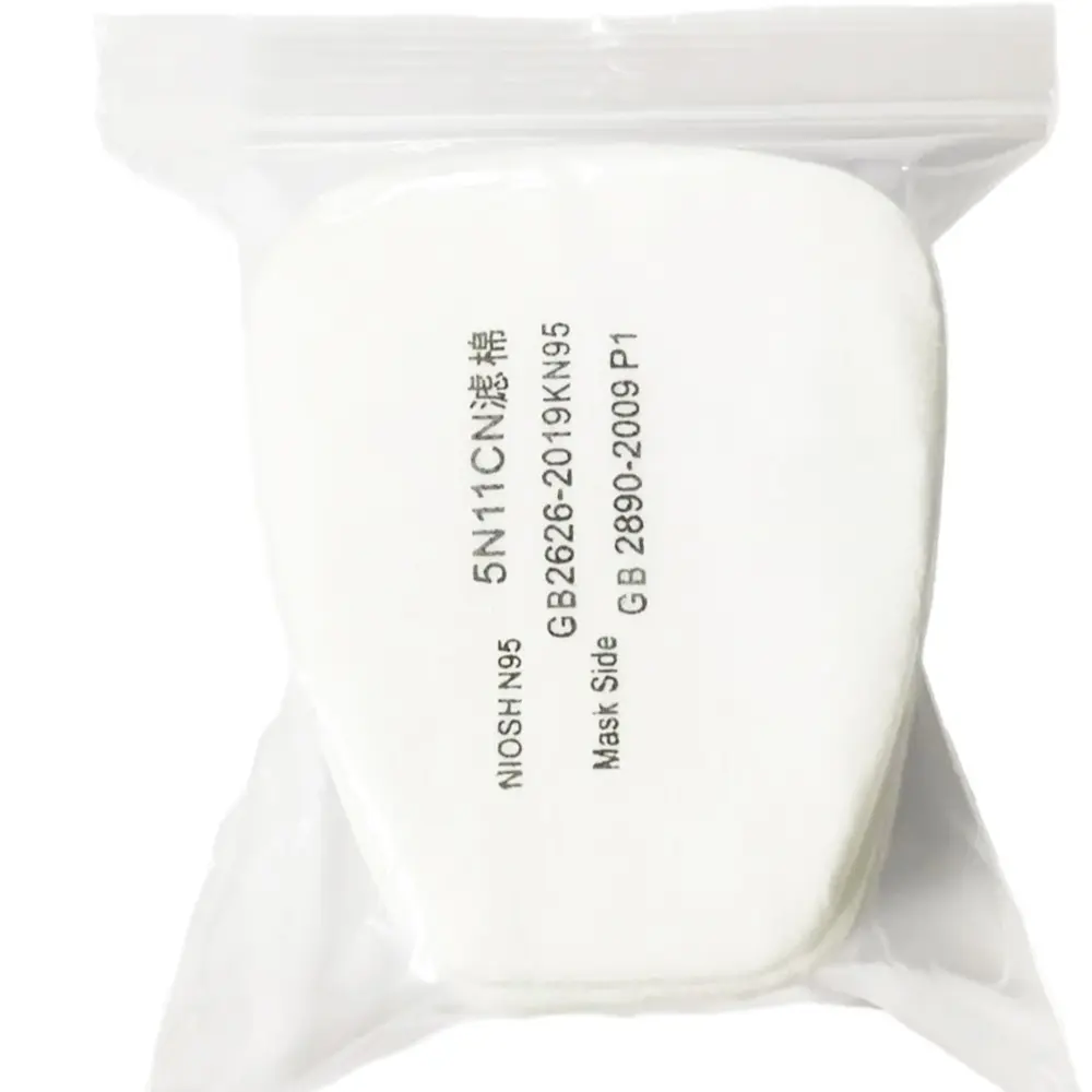 5n11cn Kn95 Respirator Face Mask Protective Filter Cotton, Anti-Dust Spray Painting Protection, Toxic Gas Filtering Box, Particulate Matter Filter Pads, Safety Mask