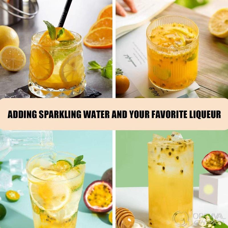 2.0 Version Quadruple VC Passion Fruit Cocktail Tea Lemon Kumquat Tea 154g (22g*7) Caffeine Free With Freeze Dried Lemon Passion Fruit And Kumquat