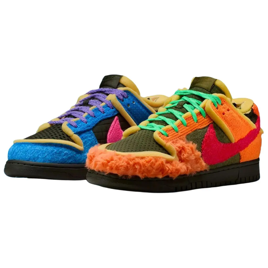 Nike Dunk Low Cactus Plant Flea Market Swamp Sponge Photo Blue Versatile Durable Non-slip Skate Shoes Unisex IH5094-400