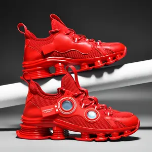 UYCEKK Men'S Running Shoes |   Ultra-light, Shock-absorbing, Wear-resistant, Lightweight Blade, Retro Trendy, Fashion Outdoor, Breathable, Versatile, Casual Sports Shoes, Low Top, Solid Color