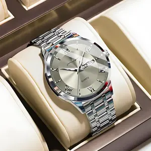 【2026】 Diamond Luminous Men's Colorful Punk Style Quartz Watch, Multi.Functional Waterproof Dual Display Wristwatch, TrendyFashion Sport Watch, Birthday Gift with Gift Boxfashionable wristwatch multifunctional men