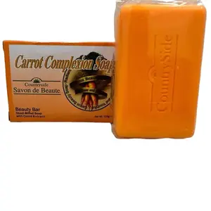 Savon De Beaute Carrot Complexion Soap - 3 Pcs, 3.3 Stars Rating, Orange Packaging