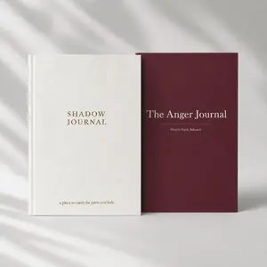 The Inner Work Duo | Shadow Journal & Anger Journal Gift Set for Emotional Healing, Self-Reflection, Letting Go & Personal Growth
