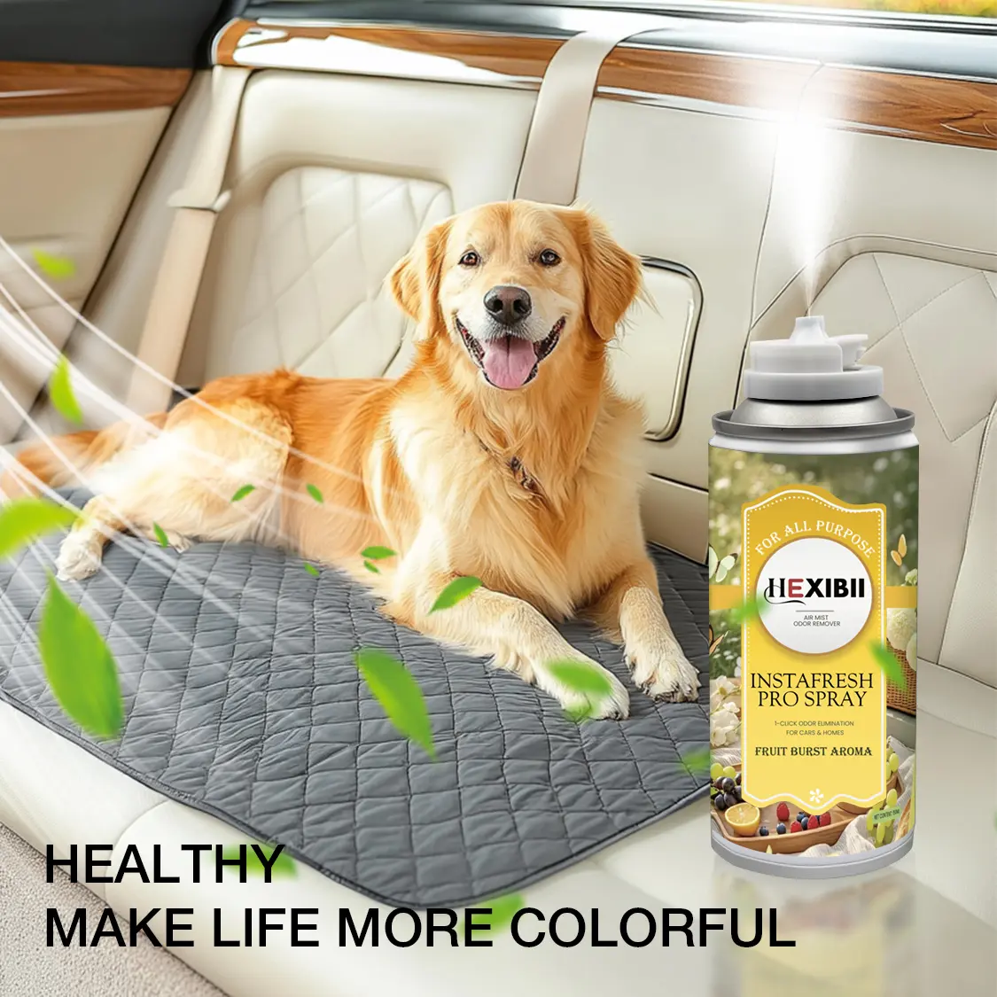 Pet Deodorizer Spray - Non-Toxic, Scentsy Fresh Formula for Pet Safety, Instantly Eliminates Urine & Mold Odors, Long-Lasting Fragrance for Litter Boxes & Bedding summerwins