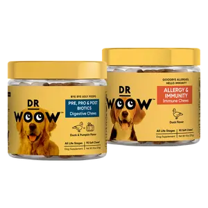 Dr Woow Probiotics & Allergy Supplement Chews The Bestsellers Bundle