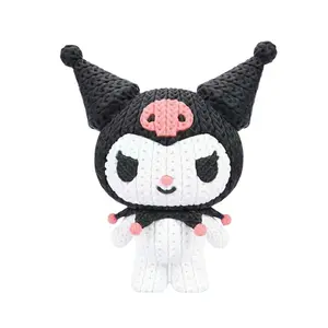 Kuromi Knitted - Inspired 3D Printed Collectible