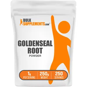 BulkSupplements Goldenseal Root Powder - Edible - Natural Antioxidants - 100g-1kg - 1g per Serving