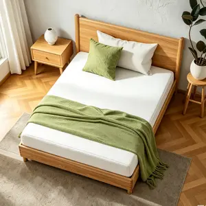 Full Size Memory Foam Mattress, 6 Inch Bed Mattress in A Box with Cooling Green Tea Gel, Pressure Relief with Medium Firm Support, CertiPUR-US Certified, 75''L x 54''W, ‎37.3 pounds White
