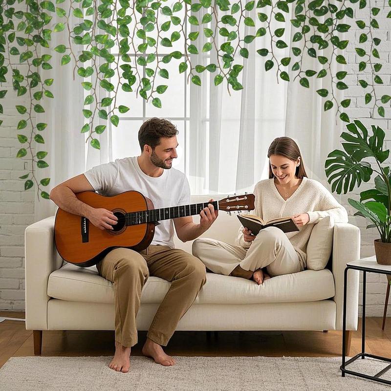 12 Pack 86Ft Fake Plants Artificial Vines for Room Decor, Faux ivy Greenery Garland