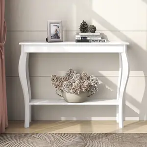 ChooChoo Narrow Console Table, Chic Accent Sofa Table, Entryway Table