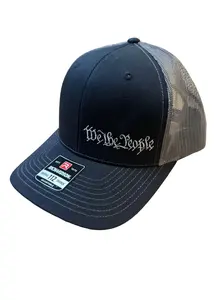 We The People Richardson 112 Trucker Hat Adjustable Snap Fit Breathable Mesh Back American Spirit Accessory One Size Fits Most Pre-curved Brim Cotton/Polyester Twill