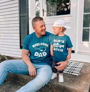 Reel Cool Dad Set Matching Shirt, Matching Family Shirt, Dad Shirt, Son Shirt, Gift For Dad and Son HDFTY