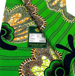 Authentic Super Wax 100%Cotton 6yards