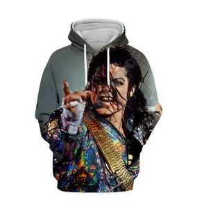 Michael Jackson 3D Hoodie – King of Pop MJ Fan Sweatshirt Unisex