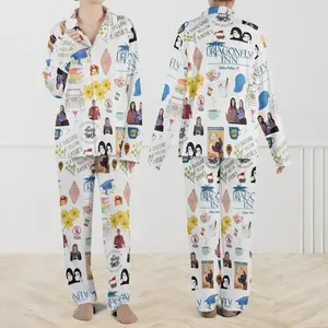 Gilmore Girls Pajamas Set, Stars Hollow TV Show Sleepwear, Dragonfly Inn PJs, A Thousand Yellow Daisies Fan Gift