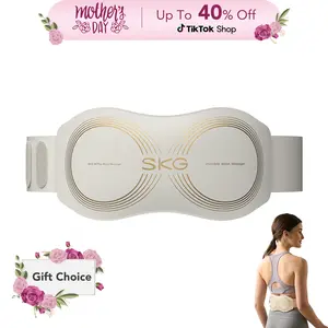 SKG W7 Pro Heated Waist Massager for Back Pain Relief, Deep Tissue Back Massager, Warming Belt, The Best Gift for Her