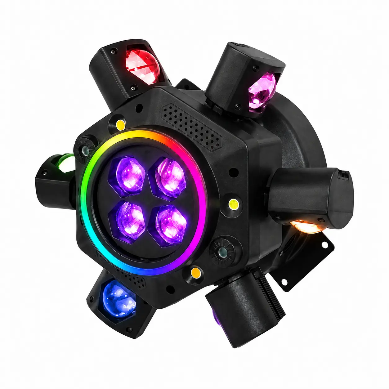 XDV 150W RGBW Bee Eye Moving Head Light – Immersive Lighting for Gaming Rooms, Man Caves & High-Tech Setups，Halloween Party