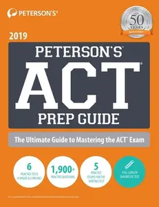 USED-Peterson's ACT Prep Guide 2019 by Peterson's (Paperback)