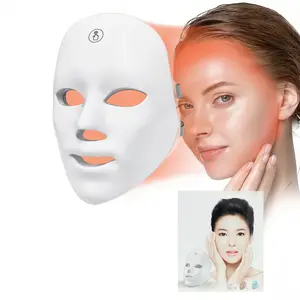 2026 New Light Therapy Mask for Skin Repair, Acne Treatment, Anti-Wrinkle, Portable Skincare Tool, USB Rechargeable, Home Beauty Set, Facial Beauty Instrument, Valentine Gift