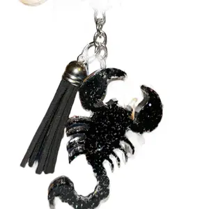 Handmade scorpion keychain