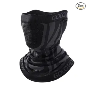 2 pack Neck mask scarf, breathable, sun-proof and windproof, suitable for skiing, fishing, hiking and cycling shiesty mask neck gaiter face cover Cooling Neck Gaiter Face Mask