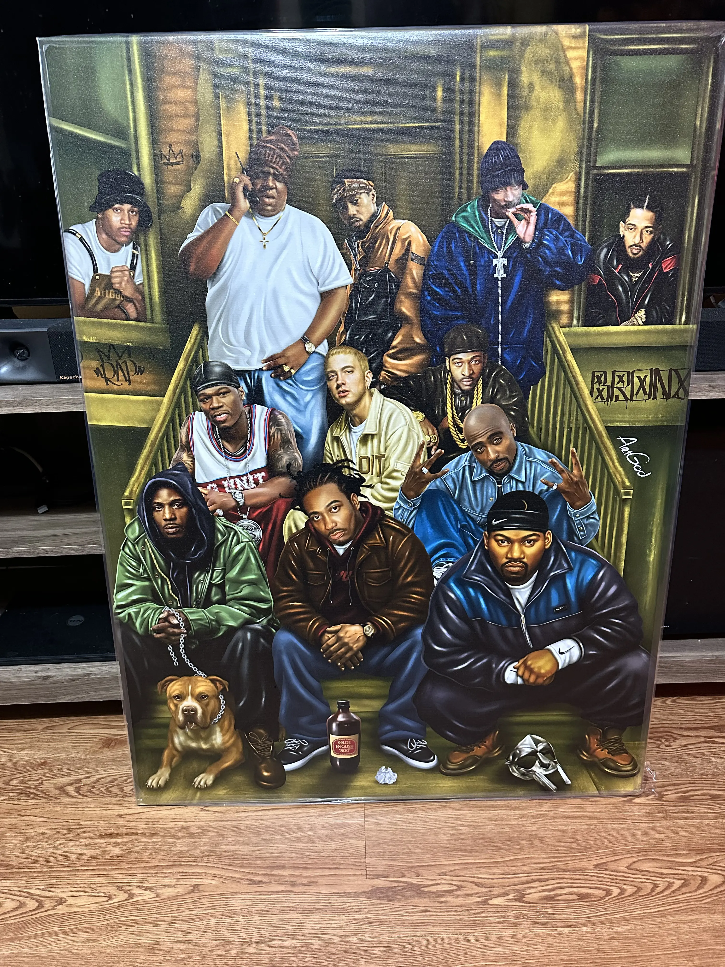 Rappers Allegiance Canvas