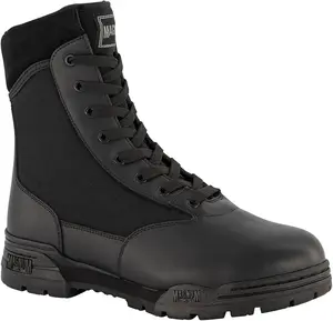 Magnum - Classic 8" Tactical Boots, Durable Leather & Mesh, Comfort Plus Insole, High Traction Rubber Outsole, Lightweight Duty Footwear for Men