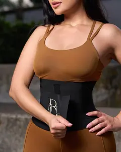 Happy Body Lab 4-in-1 Waist Trainer Wrap Tummy Control & Waist Shaper for Women Breathable Polyester & Latex Shapewear One Size Fits Most S-XL