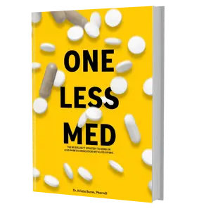 Dr. Krista Baron One Less MED: The No Bulls*t Strategy to Being on Less Diabetes Medication with Less Effort for Diabetes Reversal & Insulin Resistance Management