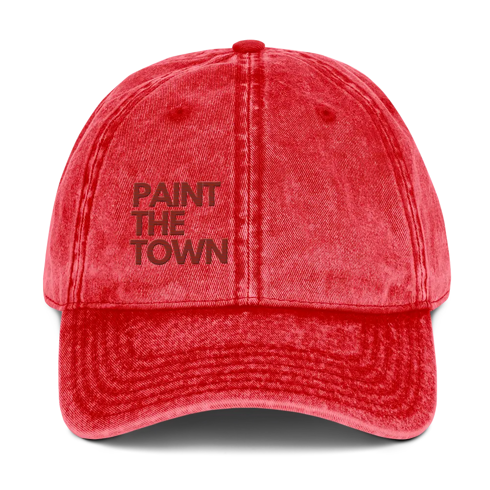 PAINT THE TOWN - Twill CAP