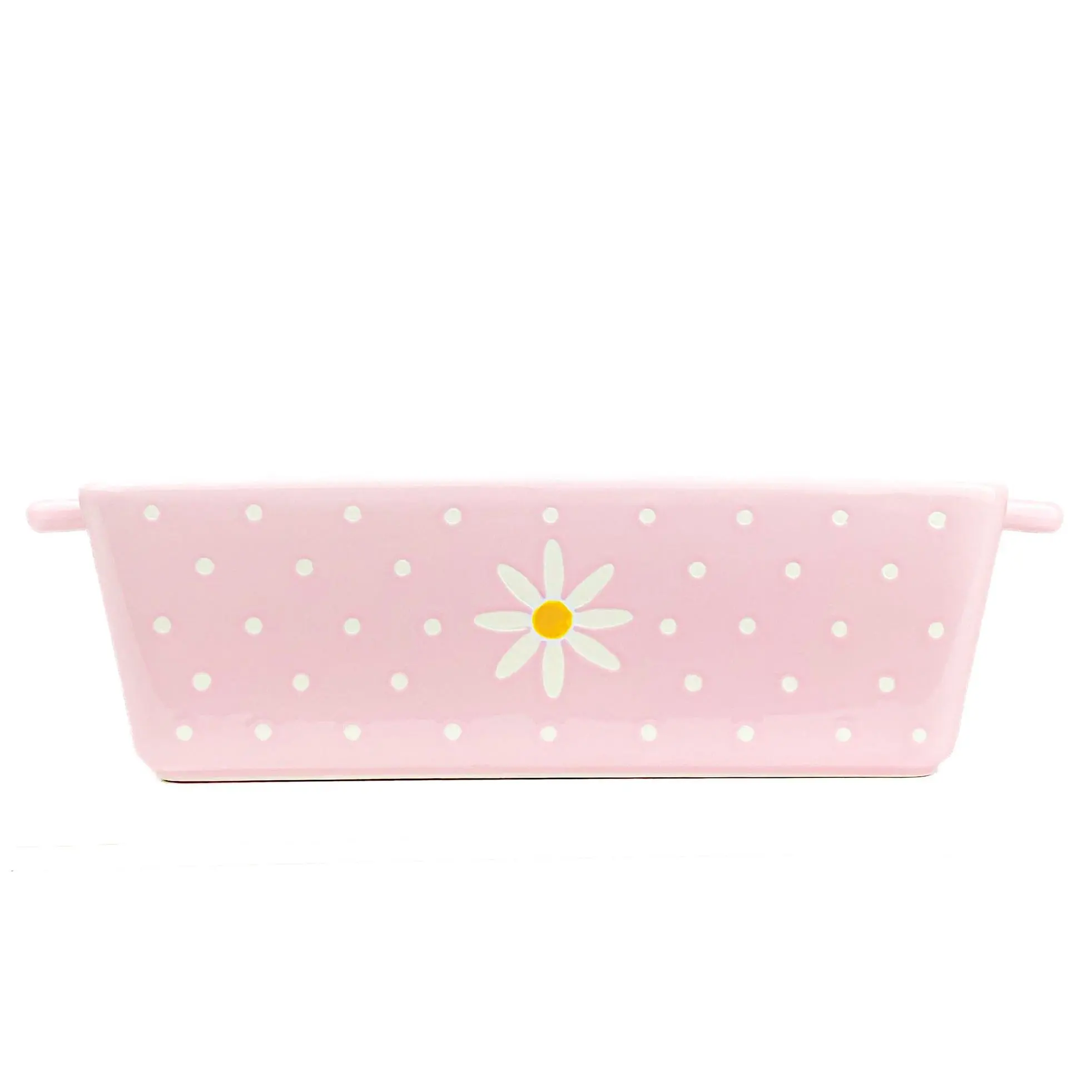 10 Strawberry Street Daisy Polka Dot Loaf Pan Baker 10 Strawberry Street Daisy Polka Dot Loaf Pan Baker