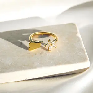 Syria Watan Ring - Represent your homeland with meaningful jewelry that carries the love and nostalgia of your country.