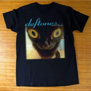 Youth & Adult Deffftonnnes Around The Fur Funny Black Cat Black Tee, 90s Graphic Tee, Gift for Fan