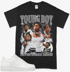 Vintage 90s Youngboy Nba T Shirt, Young Boy Never broke Again T Shirt, Graphic Shirt, Hip Hop Rap T Shirt, Rapper Shirt, Unisex Shirt