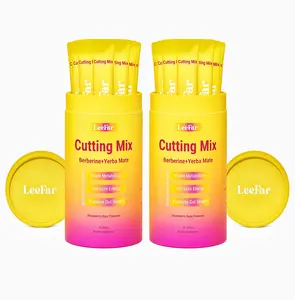 2 Pack LeeFar Cutting Drink Mix – | XZ Strawberry Açaí Flavor – | (30 Servings)