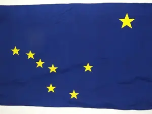 Alaska state flag 3x5 ft - US state Flags Banners Gifts Pack
