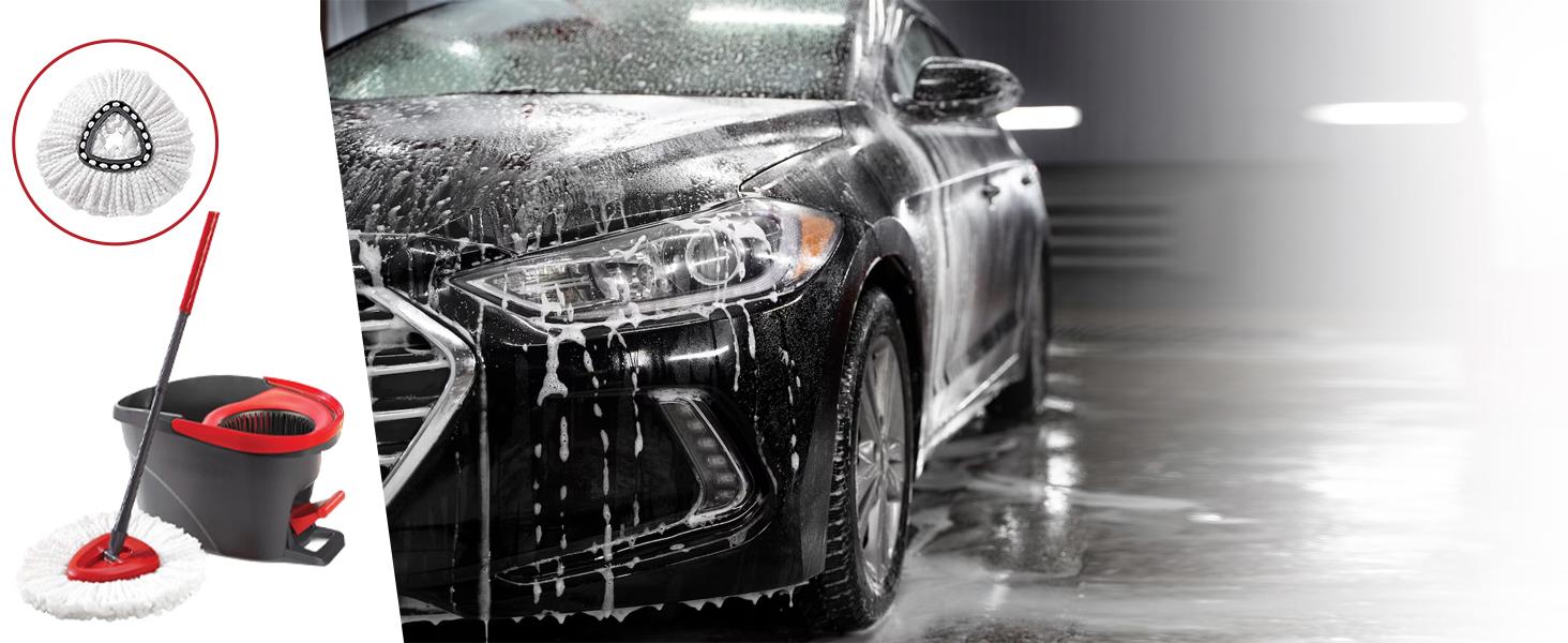 3Pcs Spin Mop Replacement Heads, White Large 360° Easy Wring Spin Mop Head 100% Microfiber Refill, Easy Cleaning Spin Mop Head, Deep Clean, Machine Washable for Easy House Cleaning Floor Mopping 3Pcs Spin Mop Replacement Heads, White Large 360° Easy Wring Spin Mop Head 100% Microfiber Refill, Easy Cleaning Spin Mop Head, Deep Clean, Machine Washable for Easy House Cleaning Floor Mopping