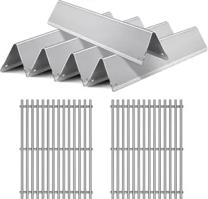 15.3" 7636 Flavorizer Bars and 17.5" 7638 Grill Grates for Weber Spirit 300 and GS4 Spirit II 300 Spirit E-310, Spirit II E-310, Genesis / B & C, Genesis 1000-3500