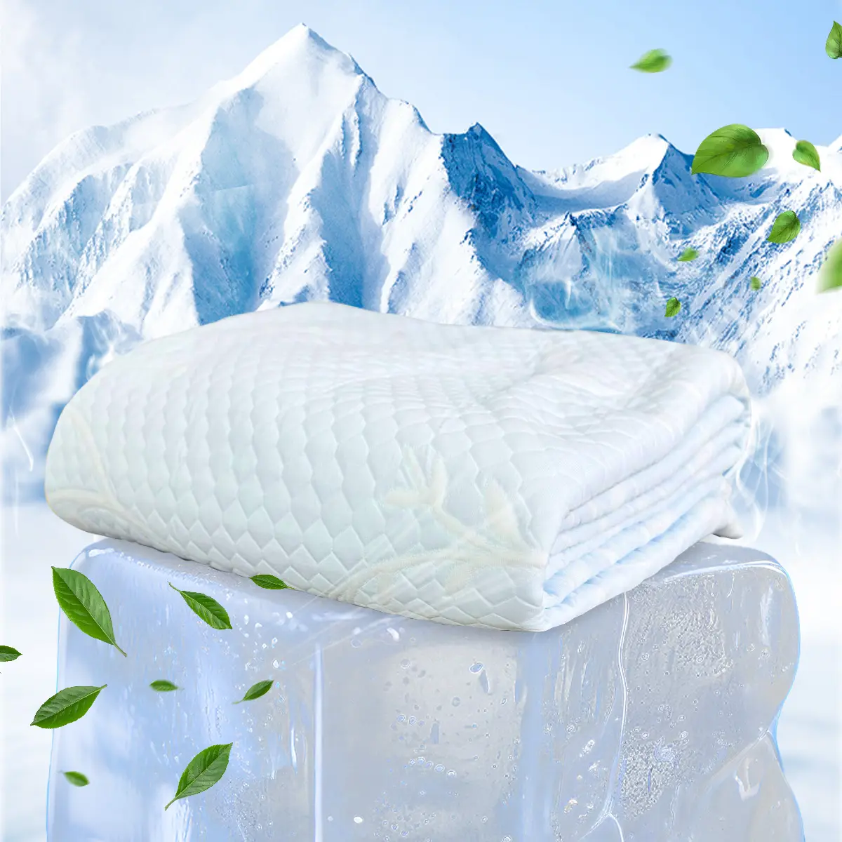 Holafish Cool Fiber Summer Blanket Breathable Cooling Summer Quilt Midweight & Skin-Friendly Cooling Blanket for Hot Sleepers Summer Essential for Cool & Comfortable Sleep