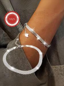 s925 sterling silver wide chain bracelet, elegant trendy chain bracelet for men and women, premium bracelet perfect for gift idea, unique gifts for women, trendy fine jewelry, womens gifts