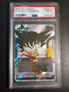 Son Goku Childhood PSA 10 Gem Mint Dragon Ball Super Fusion World Manga Booster 01 FB06-025 | Low Pop Graded Card