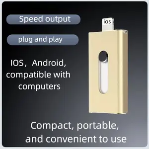 1tb USB Flash Drive for iPhone & Android, 512gb Memory Stick, Plug-And-Play Data Storage for Photos & Videos, High-Speed Transfer Device