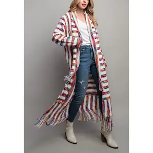 Vibrant Fun Fringed Duster