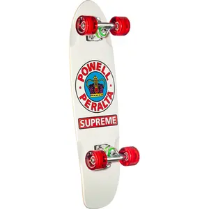 Powell Peralta Skateboard Complete Cruiser Sidewalk Surfer Supreme 7.75" x 27.2"